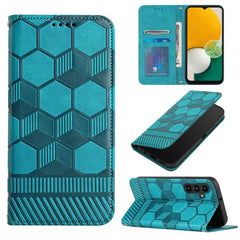 Football Texture Magnetic Leather Flip Phone Case, For Samsung Galaxy A03s 166.5mm EU Version, For Samsung Galaxy A12 5G / M12 / F12, For Samsung Galaxy A13 4G, For Samsung Galaxy A13 5G