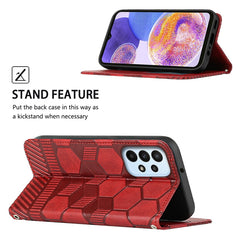 Football Texture Magnetic Leather Flip Phone Case, For Samsung Galaxy A23 5G, For Samsung Galaxy A33 5G, For Samsung Galaxy A53 5G, For Samsung Galaxy A73 5G