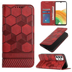 Football Texture Magnetic Leather Flip Phone Case, For Samsung Galaxy A23 5G, For Samsung Galaxy A33 5G, For Samsung Galaxy A53 5G, For Samsung Galaxy A73 5G