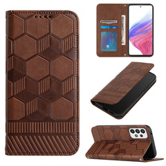 Football Texture Magnetic Leather Flip Phone Case, For Samsung Galaxy A23 5G, For Samsung Galaxy A33 5G, For Samsung Galaxy A53 5G, For Samsung Galaxy A73 5G