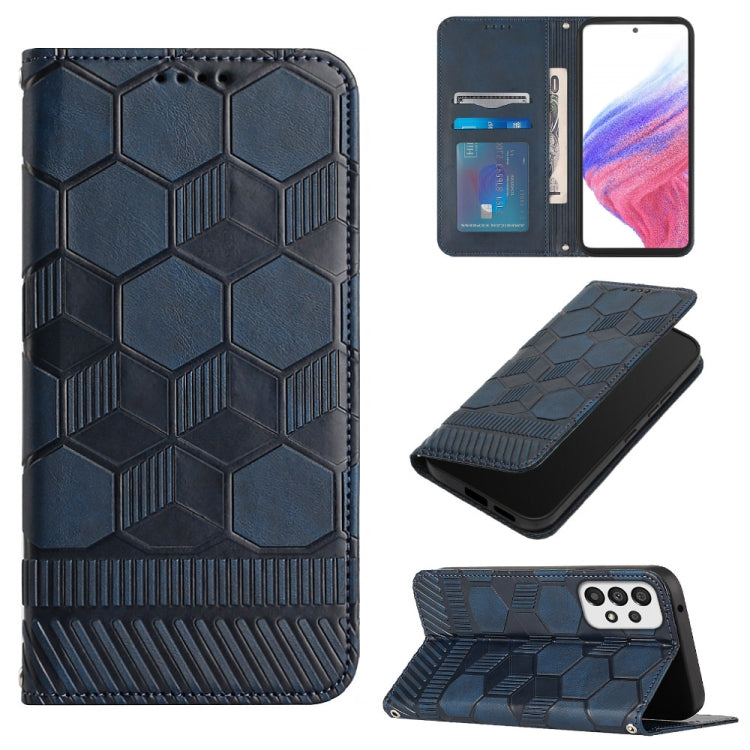 Football Texture Magnetic Leather Flip Phone Case, For Samsung Galaxy A23 5G, For Samsung Galaxy A33 5G, For Samsung Galaxy A53 5G, For Samsung Galaxy A73 5G