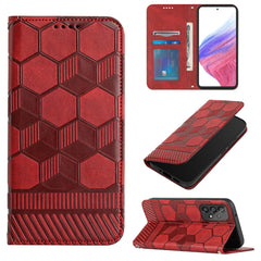Football Texture Magnetic Leather Flip Phone Case, For Samsung Galaxy A23 5G, For Samsung Galaxy A33 5G, For Samsung Galaxy A53 5G, For Samsung Galaxy A73 5G