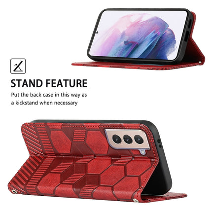 Football Texture Magnetic Leather Flip Phone Case, For Samsung Galaxy S21+ 5G, For Samsung Galaxy S21 Ultra 5G, For Samsung Galaxy S21 FE, For Samsung Galaxy S22 5G