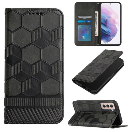 Football Texture Magnetic Leather Flip Phone Case, For Samsung Galaxy S21+ 5G, For Samsung Galaxy S21 Ultra 5G, For Samsung Galaxy S21 FE, For Samsung Galaxy S22 5G