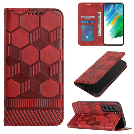 Football Texture Magnetic Leather Flip Phone Case, For Samsung Galaxy S21+ 5G, For Samsung Galaxy S21 Ultra 5G, For Samsung Galaxy S21 FE, For Samsung Galaxy S22 5G