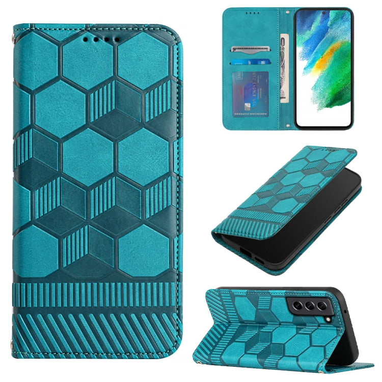 Football Texture Magnetic Leather Flip Phone Case, For Samsung Galaxy S21 FE, For Samsung Galaxy S22 5G, For Samsung Galaxy S22+ 5G, For Samsung Galaxy S22 Ultra 5G