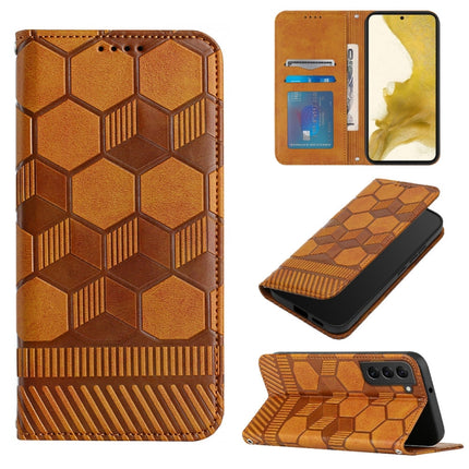Football Texture Magnetic Leather Flip Phone Case, For Samsung Galaxy S21+ 5G, For Samsung Galaxy S21 Ultra 5G, For Samsung Galaxy S21 FE, For Samsung Galaxy S22 5G