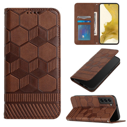 Football Texture Magnetic Leather Flip Phone Case, For Samsung Galaxy S21+ 5G, For Samsung Galaxy S21 Ultra 5G, For Samsung Galaxy S21 FE, For Samsung Galaxy S22 5G