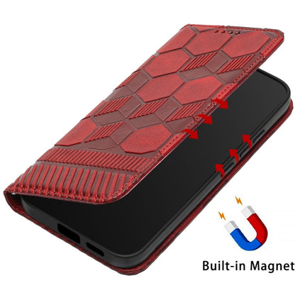 Football Texture Magnetic Leather Flip Phone Case, For Samsung Galaxy S22+ 5G, For Samsung Galaxy S22 Ultra 5G, For Samsung Galaxy A03 166mm, For Samsung Galaxy A13 4G