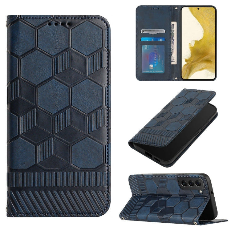 Football Texture Magnetic Leather Flip Phone Case, For Samsung Galaxy S21 FE, For Samsung Galaxy S22 5G, For Samsung Galaxy S22+ 5G, For Samsung Galaxy S22 Ultra 5G