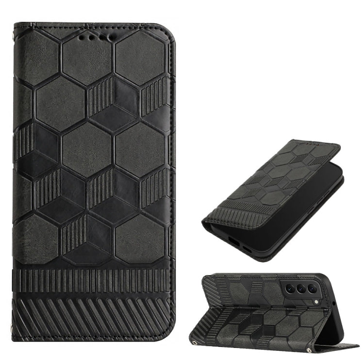 Football Texture Magnetic Leather Flip Phone Case, For Samsung Galaxy S21 FE, For Samsung Galaxy S22 5G, For Samsung Galaxy S22+ 5G, For Samsung Galaxy S22 Ultra 5G