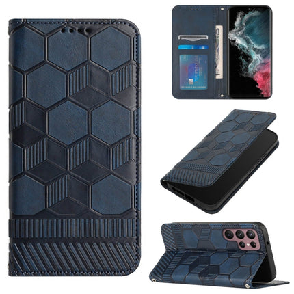 Football Texture Magnetic Leather Flip Phone Case, For Samsung Galaxy S22+ 5G, For Samsung Galaxy S22 Ultra 5G, For Samsung Galaxy A03 166mm, For Samsung Galaxy A13 4G