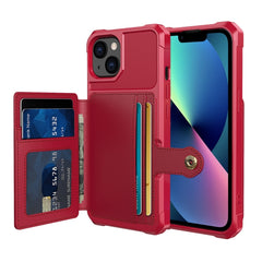 Magnetic Wallet Card Bag Leather Phone Case, For iPhone 14, For iPhone 14 Plus, For iPhone 14 Pro, For iPhone 14 Pro Max