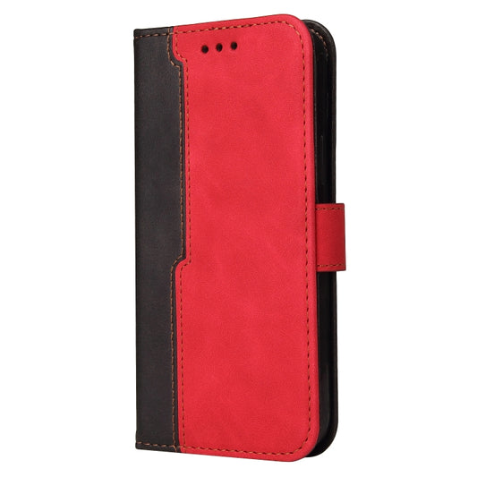 Stitching-color Leather Phone Case, For iPhone 14, For iPhone 14 Plus, For iPhone 14 Pro, For iPhone 14 Pro Max