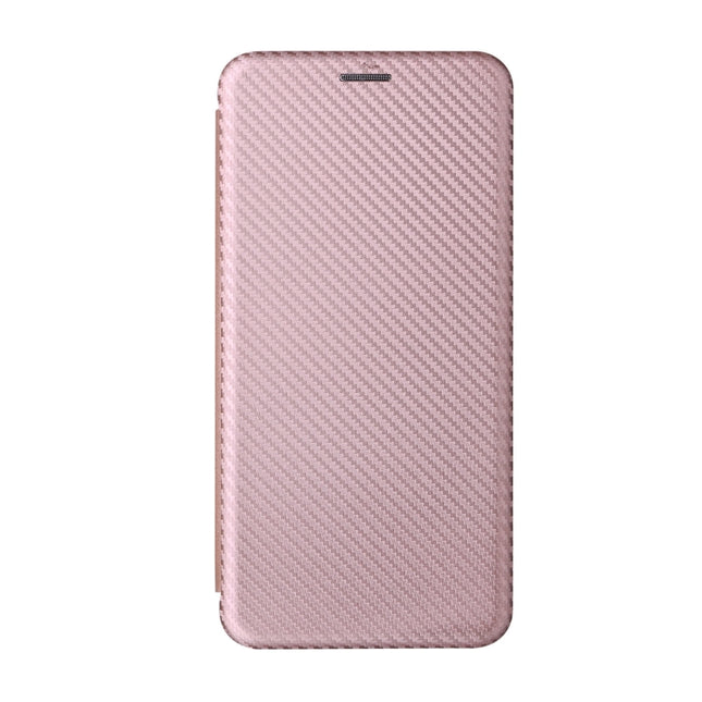 Carbon Fiber Texture Magnetic Flip Leather Phone Case, For HTC Desire 22 Pro, For Realme C30, For Nokia C21 Plus, For Xiaomi 12S Ultra