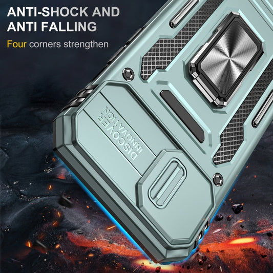 Armor PC + TPU Camera Shield Phone Case, For iPhone 14, For iPhone 14 Plus, For iPhone 14 Pro, For iPhone 14 Pro Max