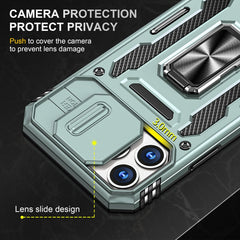 Armor PC + TPU Camera Shield Phone Case, For iPhone 12 Pro Max