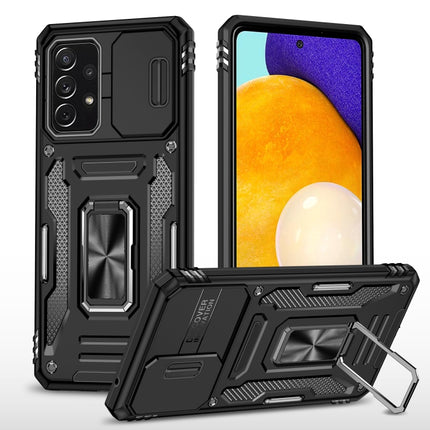 Armor PC + TPU Camera Shield Phone Case, For Samsung Galaxy A12 5G/4G / M12 / F12, For Xiaomi 12 Pro, For Samsung Galaxy A32 5G, For Samsung Galaxy A52 5G/4G