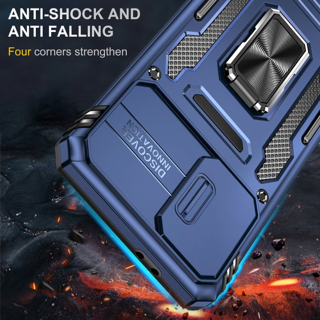 Armor PC + TPU Camera Shield Phone Case, For Samsung Galaxy S21 5G, For Samsung Galaxy S21+ 5G, For Samsung Galaxy S21 Ultra 5G, For Motorola Moto G22