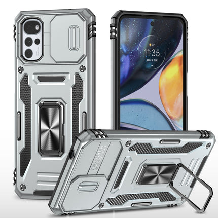 Armor PC + TPU Camera Shield Phone Case, For Samsung Galaxy S21 5G, For Samsung Galaxy S21+ 5G, For Samsung Galaxy S21 Ultra 5G, For Motorola Moto G22