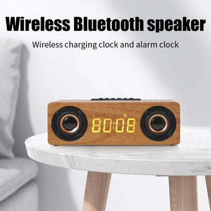 K1 Multifunctional Desktop Wooden Bluetooth Speaker Wireless Loudspeaker