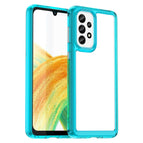 For Samsung Galaxy A33 5G / Transparent Blue