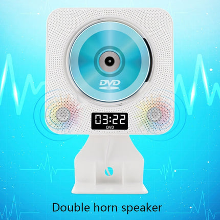 Kecag KC-608 Wall Mounted HD DVD Player Bluetooth CD Player, KC-608(White), KC-608(Blue), KC-608(Black)