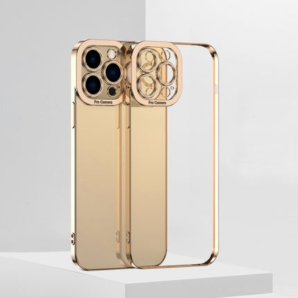 Electroplating High Transparent TPU Phone Case, For iPhone 14, For iPhone 14 Plus, For iPhone 14 Pro