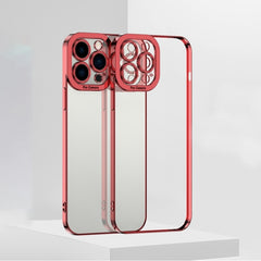 Electroplating High Transparent TPU Phone Case, For iPhone 14, For iPhone 14 Plus, For iPhone 14 Pro