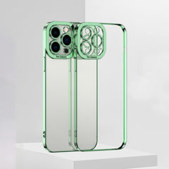 Electroplating High Transparent TPU Phone Case, For iPhone 14, For iPhone 14 Plus, For iPhone 14 Pro