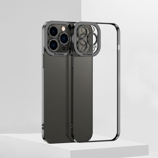 Electroplating High Transparent TPU Phone Case, For iPhone 14 Pro Max