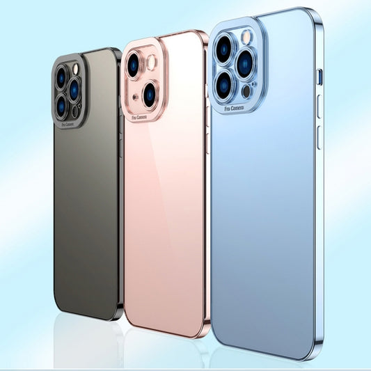 Electroplating High Transparent TPU Phone Case, For iPhone 14 Pro Max