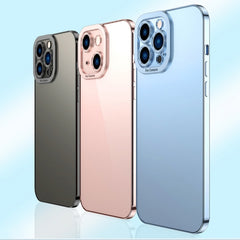 Electroplating High Transparent TPU Phone Case, For iPhone 14 Pro Max