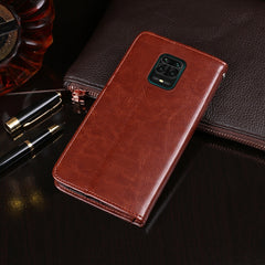 idewei Crazy Horse Texture Horizontal Flip Leather Case with Holder & Card Slots & Wallet, For Xiaomi Redmi Note 9 Pro Max, For Galaxy A11, For Galaxy M31