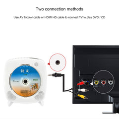 Kecag KC-609 Wall Mounted Home DVD Player Bluetooth CD Player, DVD/CD+Connectable TV  + Plug-In Version, CD Version+ Not Connected to TV+ Plug-In Version, CD Version +Not Connected to TV + Charging Version, CD Version +���������������������������������...