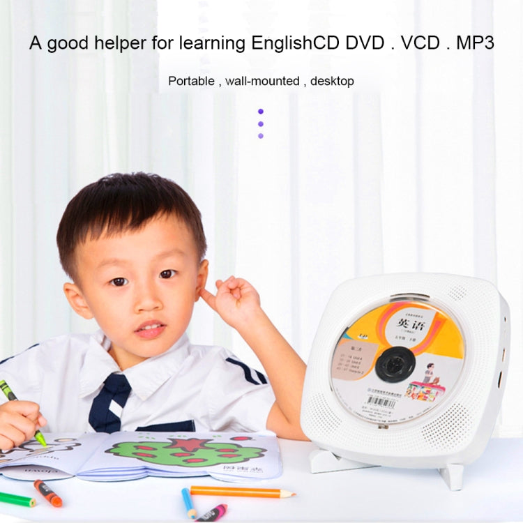 Kecag KC-609 Wall Mounted Home DVD Player Bluetooth CD Player, DVD/CD+Connectable TV  + Plug-In Version, CD Version+ Not Connected to TV+ Plug-In Version, CD Version +Not Connected to TV + Charging Version, CD Version +���������������������������������...