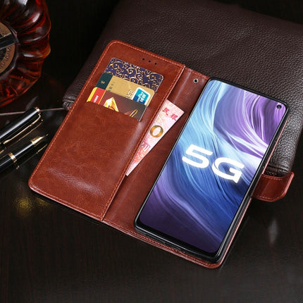 idewei Crazy Horse Texture Horizontal Flip Leather Case with Holder & Card Slots & Wallet, For Vivo Z6, For HTC Desire 19+, For Huawei P40