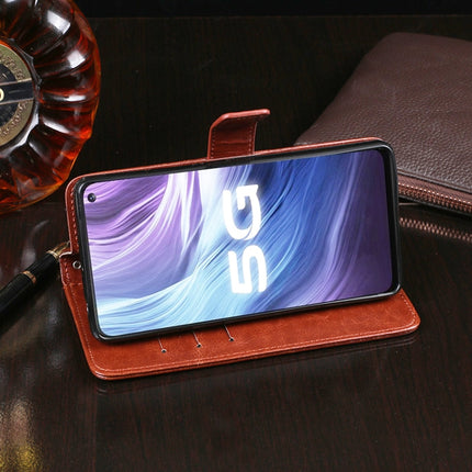 idewei Crazy Horse Texture Horizontal Flip Leather Case with Holder & Card Slots & Wallet, For Vivo Z6, For HTC Desire 19+, For Huawei P40