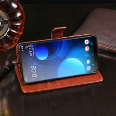 idewei Crazy Horse Texture Horizontal Flip Leather Case with Holder & Card Slots & Wallet, For HTC Desire 19+, For Huawei P40, For Huawei P40 Pro
