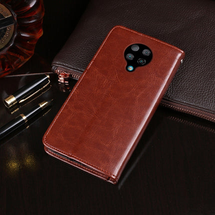idewei Crazy Horse Texture Horizontal Flip Leather Case with Holder & Card Slots & Wallet, For Xiaomi Redmi K30 Pro