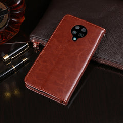idewei Crazy Horse Texture Horizontal Flip Leather Case with Holder & Card Slots & Wallet, For Xiaomi Redmi K30 Pro