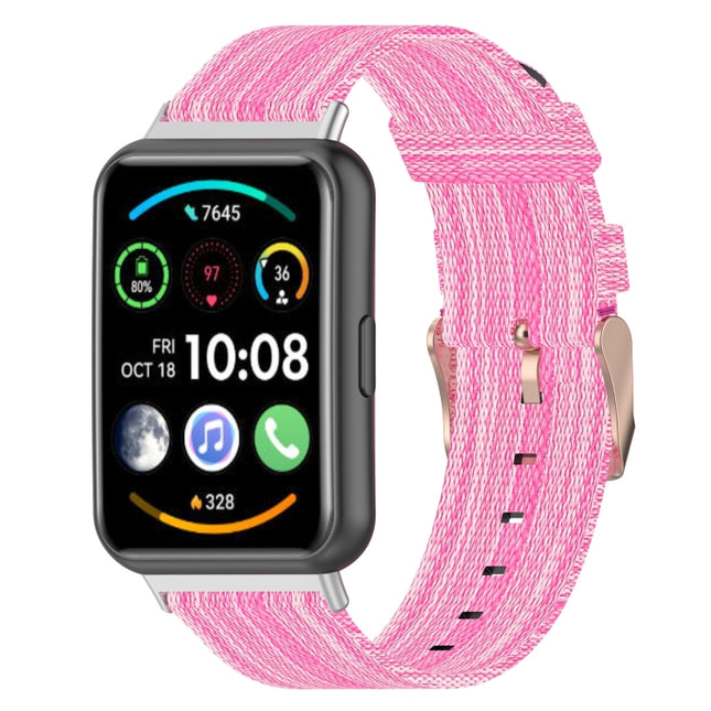 Nylon Woven Watch Band, For Huawei Watch Fit 2