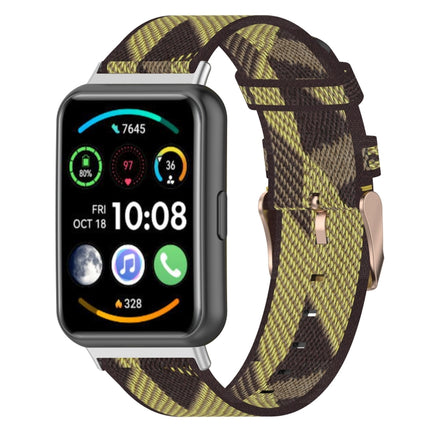 Nylon Woven Watch Band, For Huawei Watch Fit 2