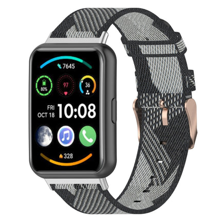Nylon Woven Watch Band, For Huawei Watch Fit 2
