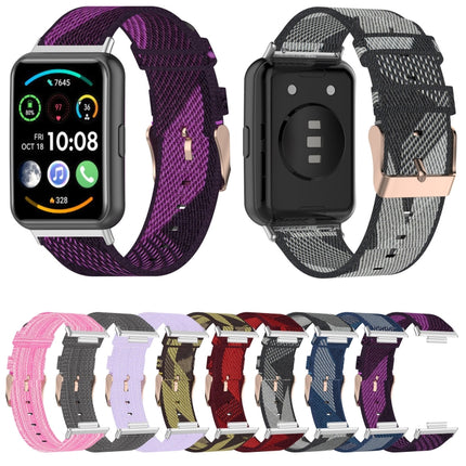 Nylon Woven Watch Band, For Huawei Watch Fit 2
