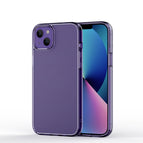 For iPhone 14 Plus / Transparent Purple
