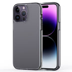 For iPhone 14 Pro / Transparent Black