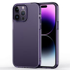 For iPhone 14 Pro Max / Transparent Purple