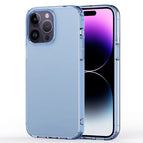 For iPhone 14 Pro Max / Transparent Sierra Blue