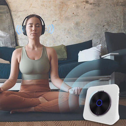 Kecag KC-806 Retro Bluetooth Music Disc Album CD Player, Plug-in Version, Rechargeable Version